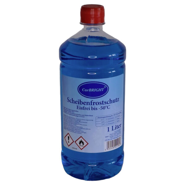CarBRIGHT Scheibenfrostschutz Eisfrei bis -50°C 1 Liter Konzentrat