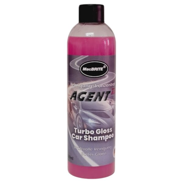 MacBRITE AGENT TG Reinigungskonzentrat Turbo Gloss Car Shampoo 500 ml