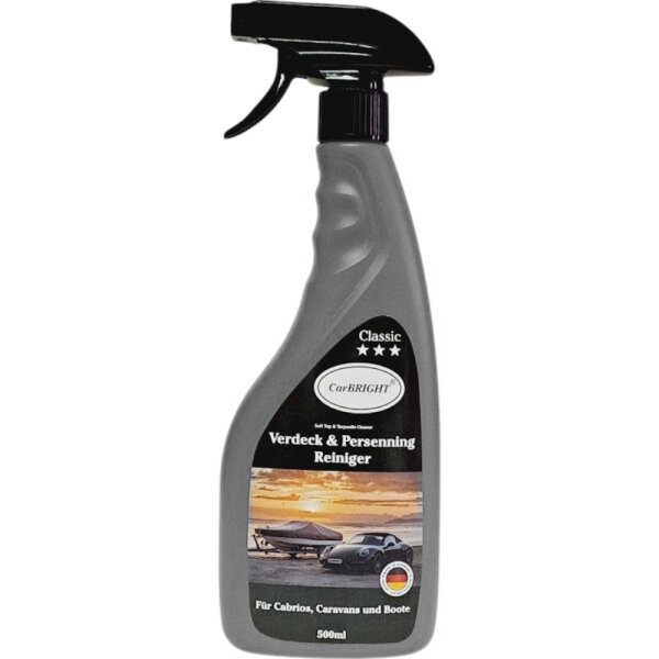 CarBRIGHT Verdeck & Persenning Reiniger 500ml