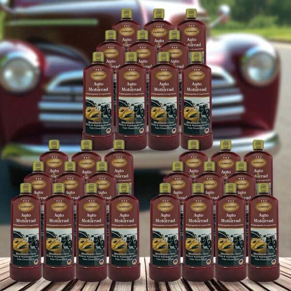 CarBRIGHT Classic Autopolitur Das Original für Auto&Motorrad 30x500ml / 30er Set