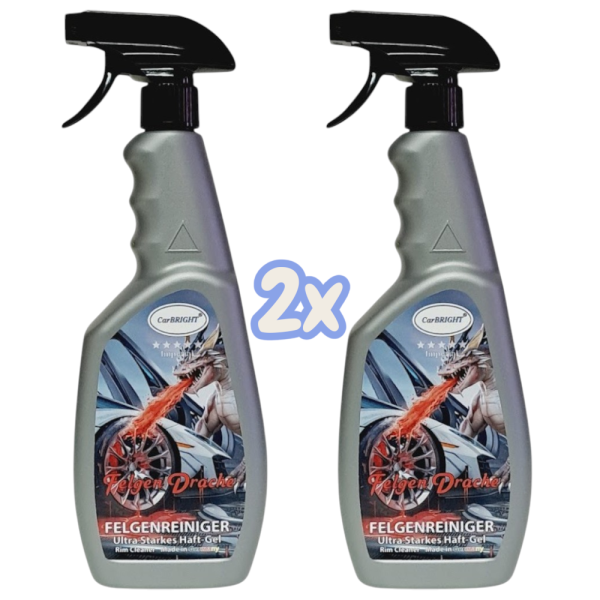 CarBRIGHT Imperial Felgen Drache Felgenreiniger 2x750ml / 2er Set