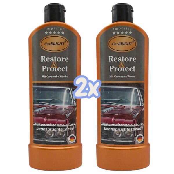 CarBRIGHT Imperial Restore & Protect Car Polish 500ml