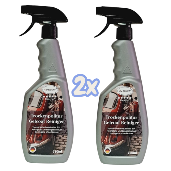 CarBRIGHT Dry Polish Gelcoat Cleaner 3in1 750ml