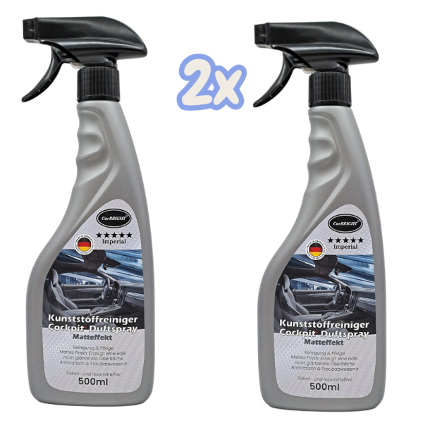 CarBRIGHT Plastic Cleaner Cockpit Fragrance Spray Matte Effect 500ml