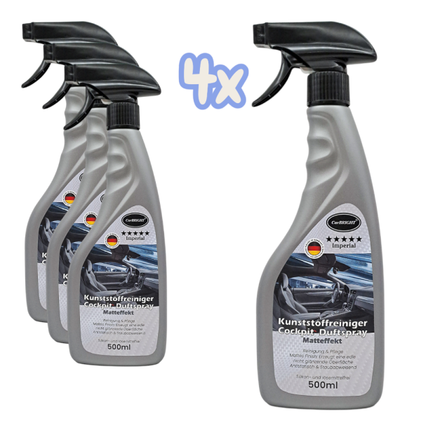 CarBRIGHT Plastic Cleaner Cockpit Fragrance Spray Matte Effect 500ml