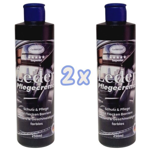 CarBRIGHT LEATHER Care Cream 250 ml