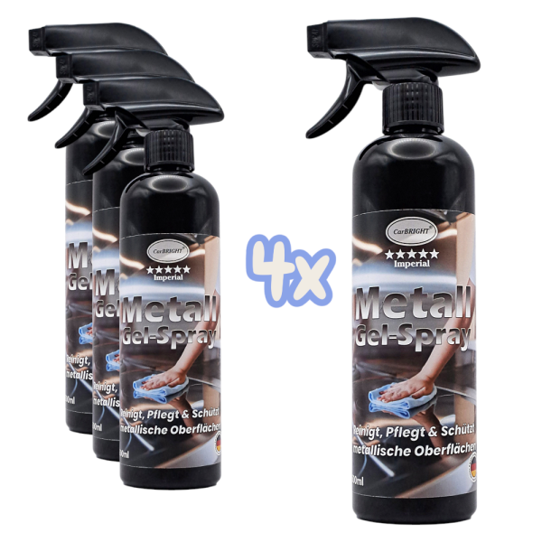 CarBRIGHT Imperial Metal Gel Spray Cleaner 500ml