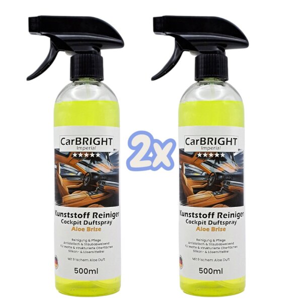 CarBRIGHT Plastic Cleaner Aloe Breeze 500ml