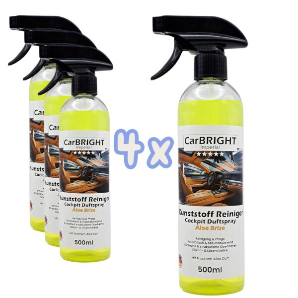 CarBRIGHT Plastic Cleaner Aloe Breeze 500ml