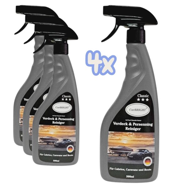 CarBRIGHT Convertible Top & Cover Cleaner 500ml