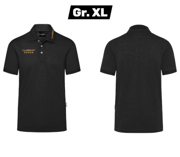 Herren Workwear Poloshirt Modern-Flair, schwarz // Gr. XL