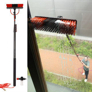 Teleskop-Waschbürste für Caravan o. Solarplatten maximale Länge: ca. 4,7m